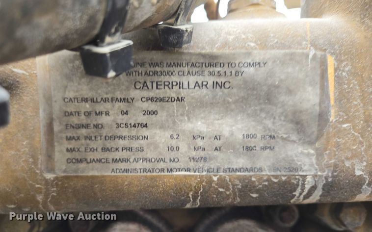 image for item EB1154 2000 Peterbilt 357 ready mix truck