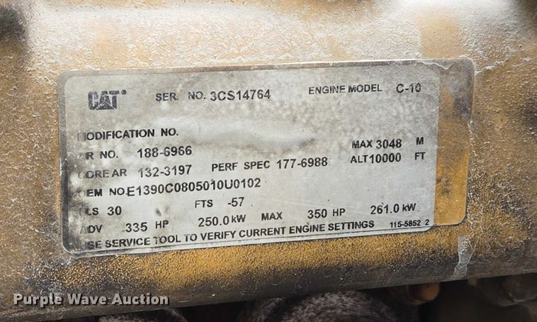 image for item EB1154 2000 Peterbilt 357 ready mix truck