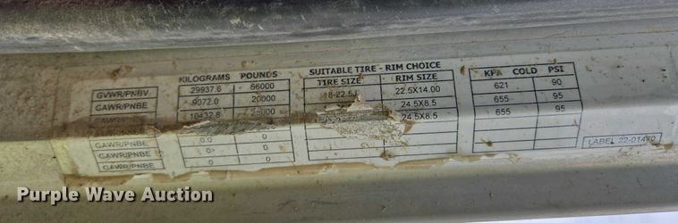 image for item EB1154 2000 Peterbilt 357 ready mix truck