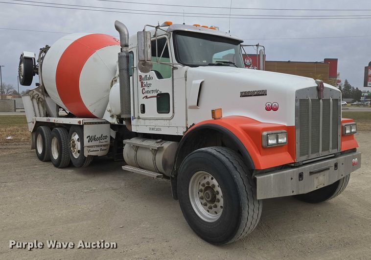 image for item EB1155 2011 Kenworth W900 ready mix truck