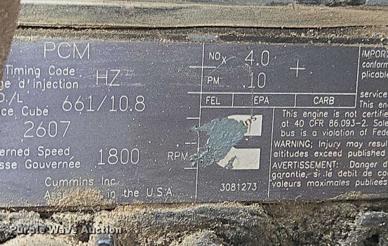 image for item EB1157 2004 Sterling L9500 ready mix truck