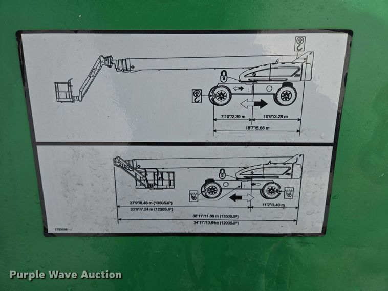 image for item EB1160 2015 JLG 1350SJP boom lift