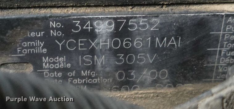 image for item EB1189 2000 Peterbilt 357 ready mix truck