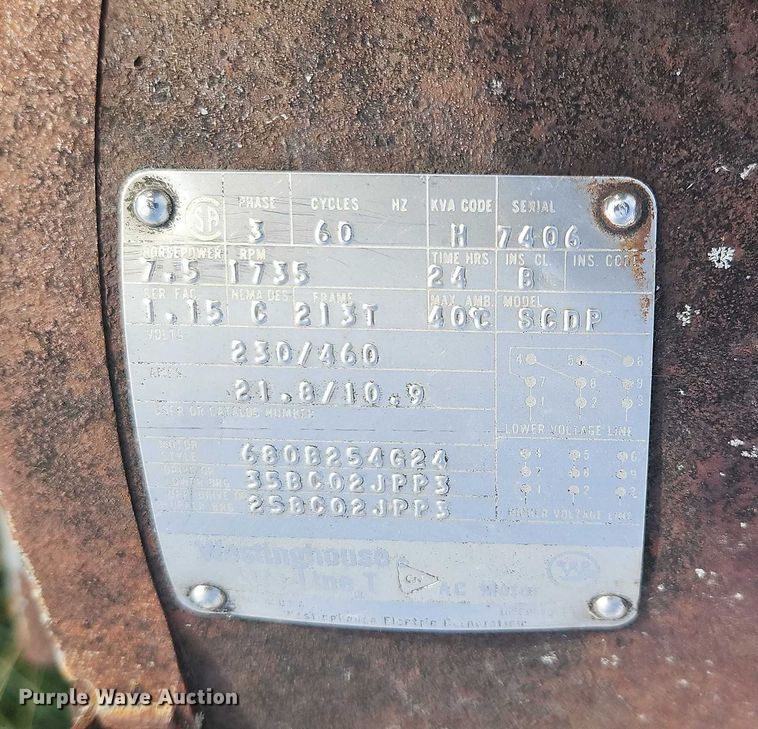 image for item EB8458 Eagle Iron Works wash plant