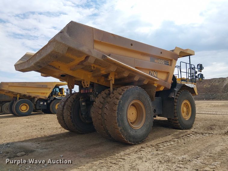image for item EC1225 2015 Komatsu KHD605-7E0 haul truck