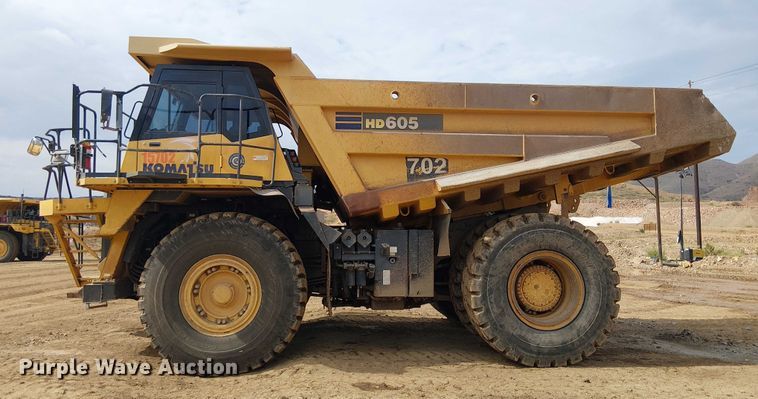 image for item EC1225 2015 Komatsu KHD605-7E0 haul truck