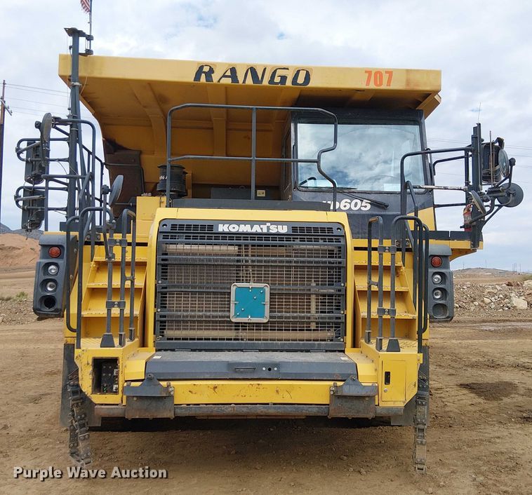 image for item EC1226 2017 Komatsu HD605-8 haul truck