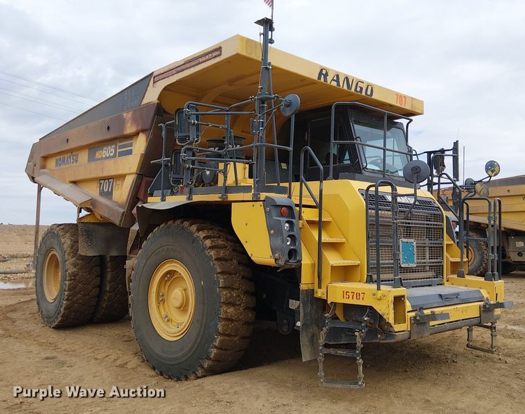 image for item EC1226 2017 Komatsu HD605-8 haul truck