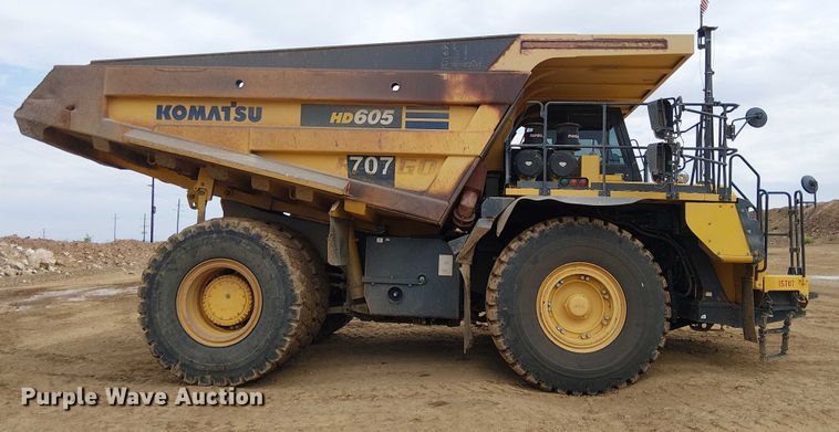 image for item EC1226 2017 Komatsu HD605-8 haul truck