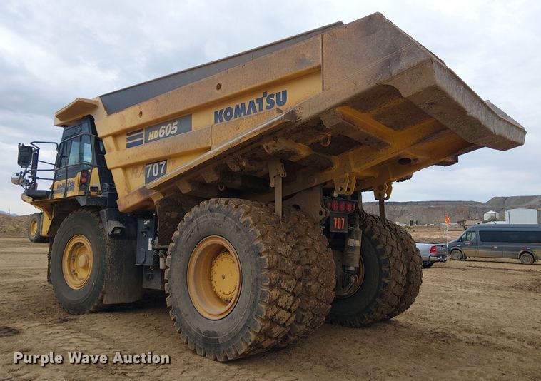 image for item EC1226 2017 Komatsu HD605-8 haul truck