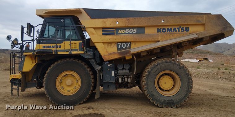 image for item EC1226 2017 Komatsu HD605-8 haul truck