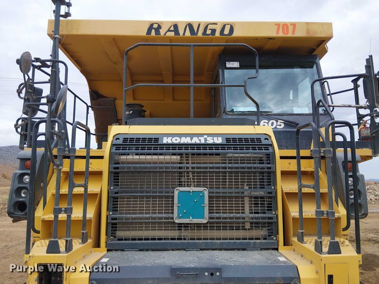 image for item EC1226 2017 Komatsu HD605-8 haul truck