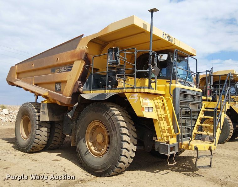 image for item EC1227 2015 Komatsu HD605-7E0 haul truck