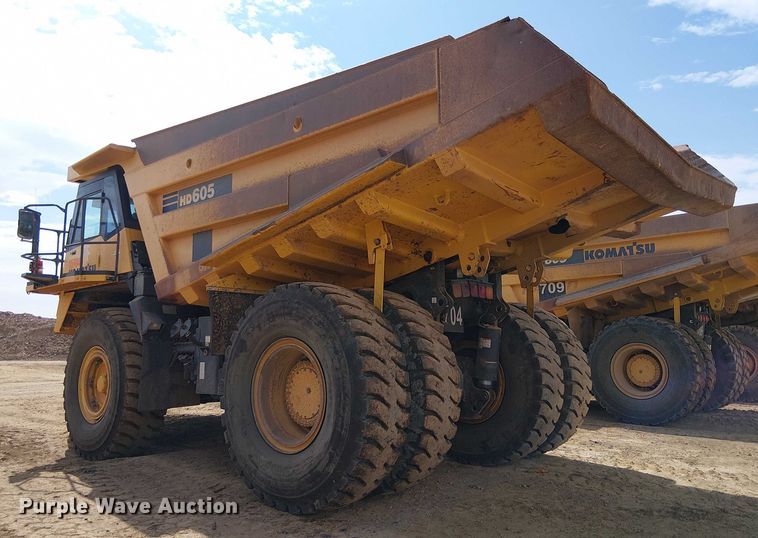 image for item EC1227 2015 Komatsu HD605-7E0 haul truck