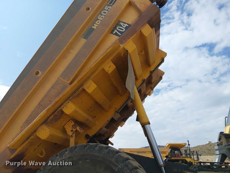 image for item EC1227 2015 Komatsu HD605-7E0 haul truck