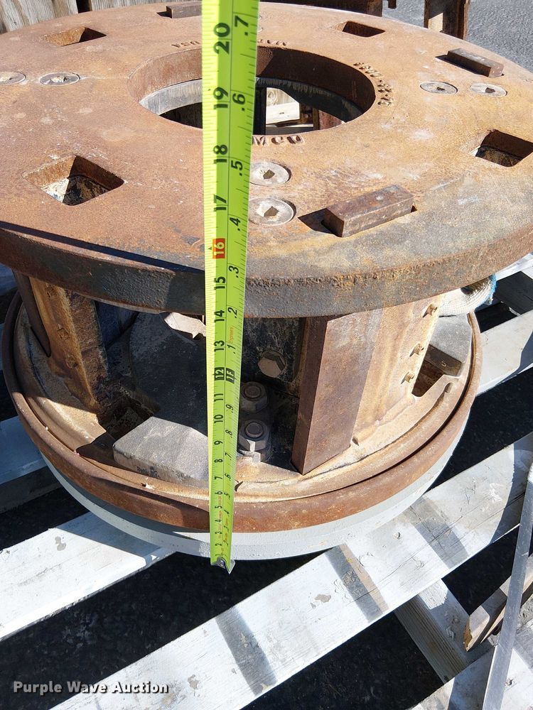 image for item EC1263 (10) pallets of conveyor rollers and parts