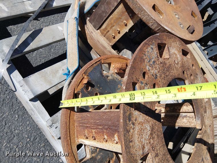 image for item EC1263 (10) pallets of conveyor rollers and parts