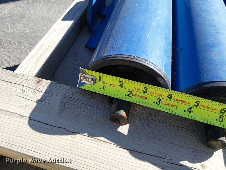 image for item EC1263 (10) pallets of conveyor rollers and parts