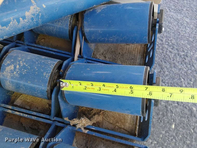 image for item EC1263 (10) pallets of conveyor rollers and parts