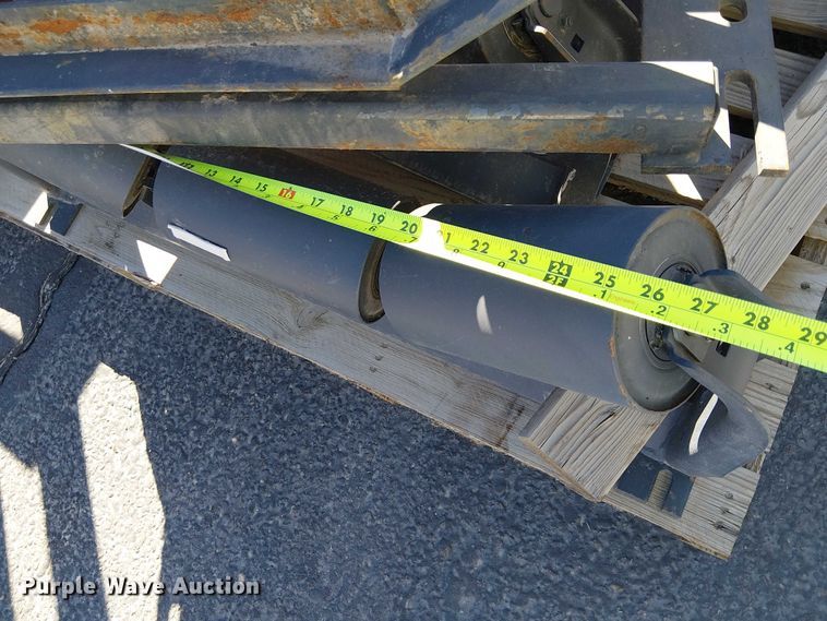 image for item EC1263 (10) pallets of conveyor rollers and parts