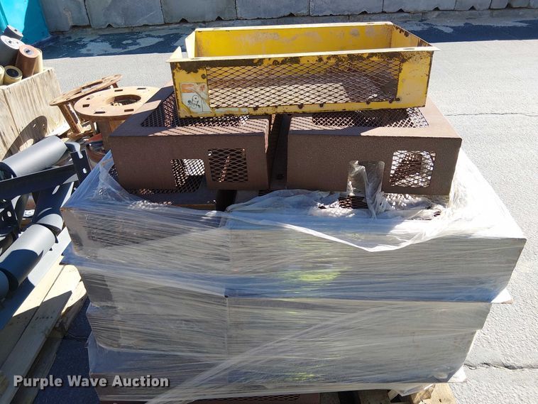 image for item EC1263 (10) pallets of conveyor rollers and parts