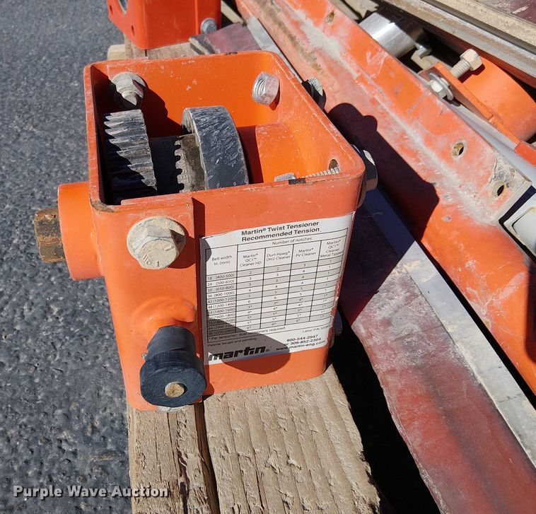 image for item EC1263 (10) pallets of conveyor rollers and parts