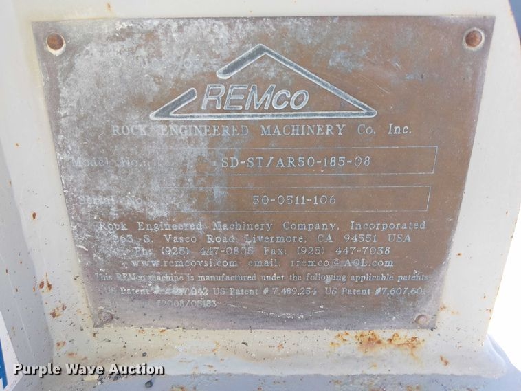 image for item EC1265 Remco SD-ST/AR50-185-08 impact crusher