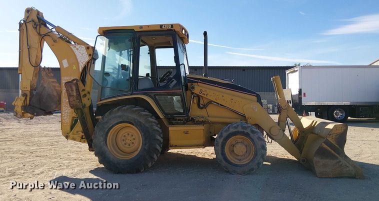 image for item EC1321 2005 Caterpillar 420D backhoe