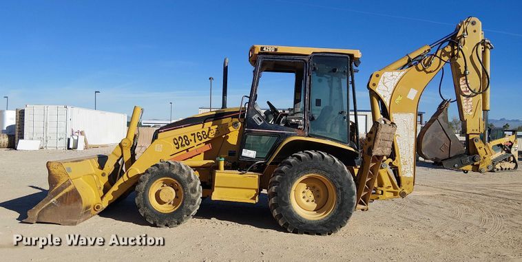 image for item EC1321 2005 Caterpillar 420D backhoe