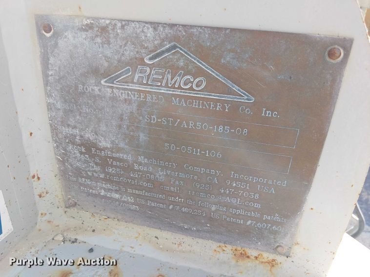 image for item EC1342 2008 Remco SD-ST/AR50-185-08 crusher