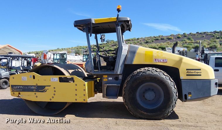 image for item EC1346 2017 Dynapac CA2500D single drum vibratory roller