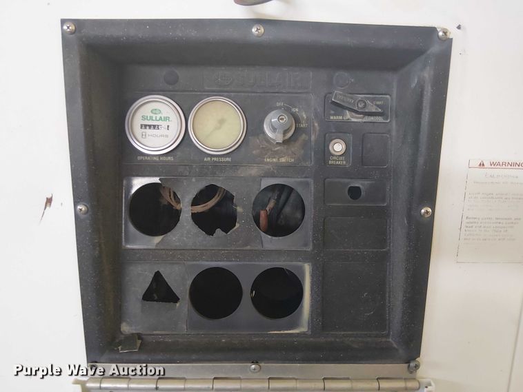 image for item EC1349 Sullair 85HDPQ-JD air compressor