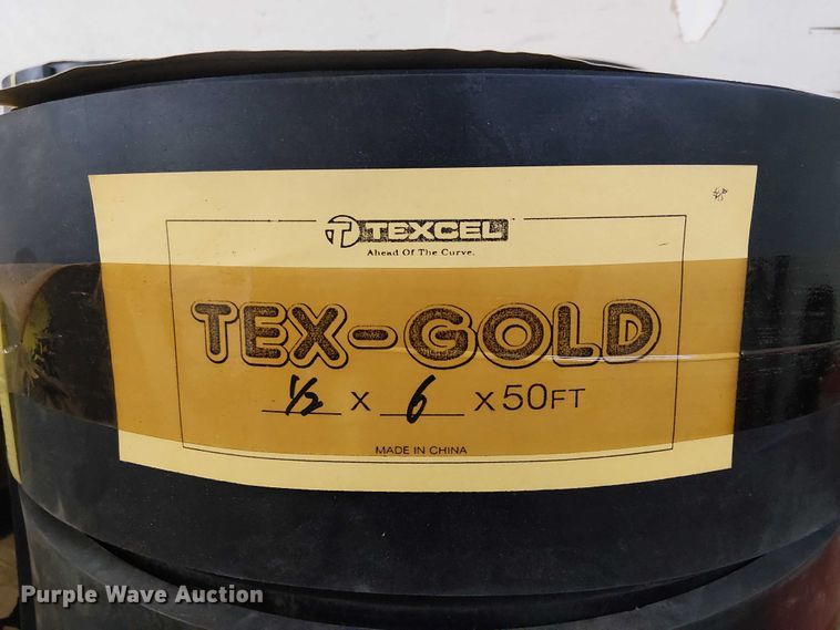 image for item EC1350 (38) Tex-Gold rolls of skirtboard rubber 