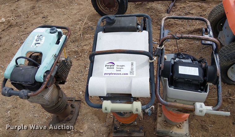 image for item EC1360 (3) plate compactors