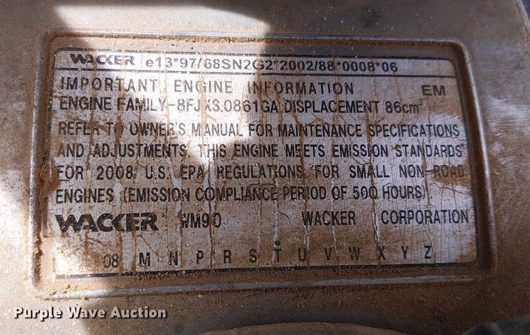 image for item EC1360 (3) plate compactors