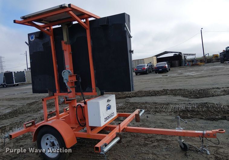 image for item EC1364 (2) Wanco message board trailers