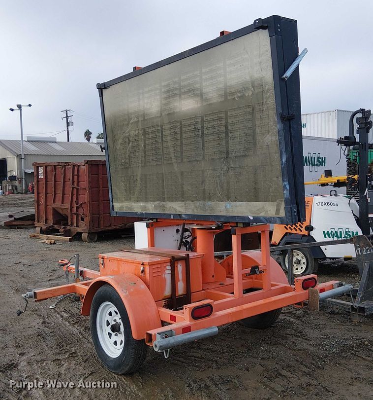 image for item EC1364 (2) Wanco message board trailers