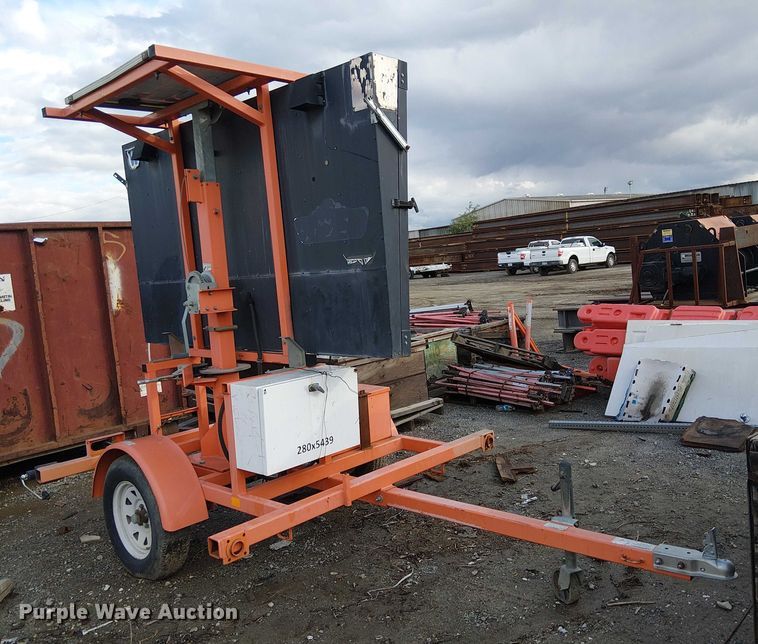 image for item EC1364 (2) Wanco message board trailers