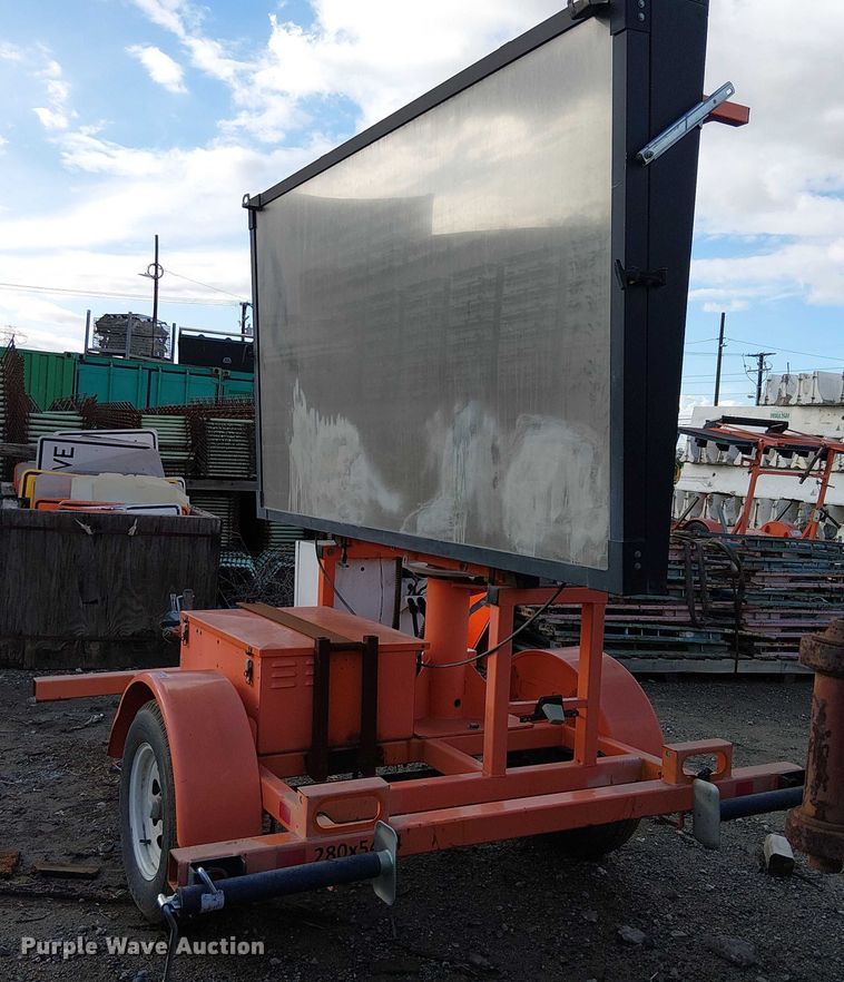 image for item EC1364 (2) Wanco message board trailers