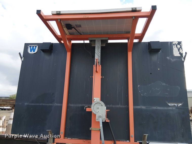 image for item EC1364 (2) Wanco message board trailers