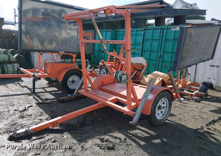 image for item EC1364 (2) Wanco message board trailers