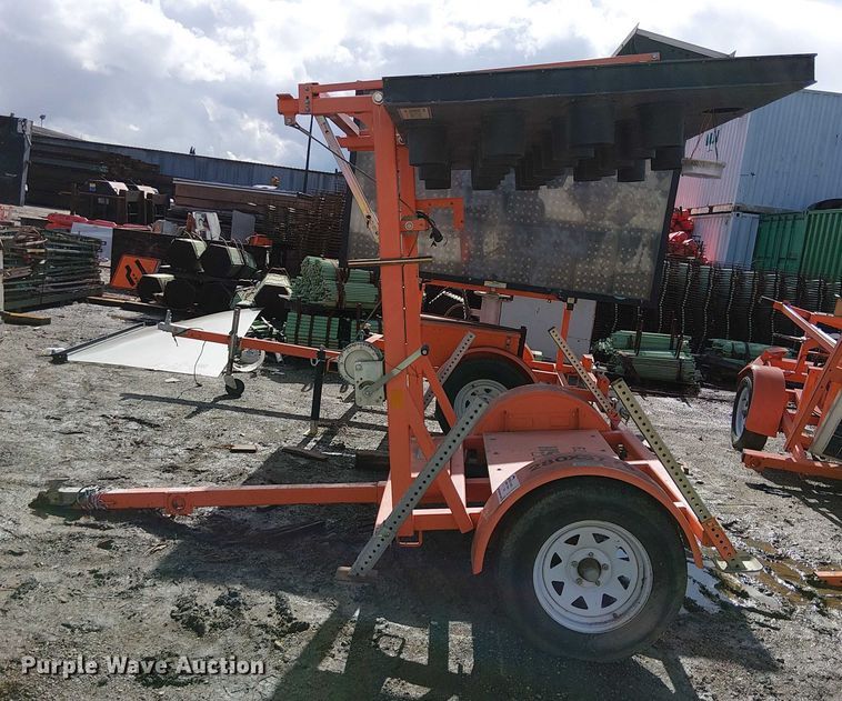 image for item EC1364 (2) Wanco message board trailers