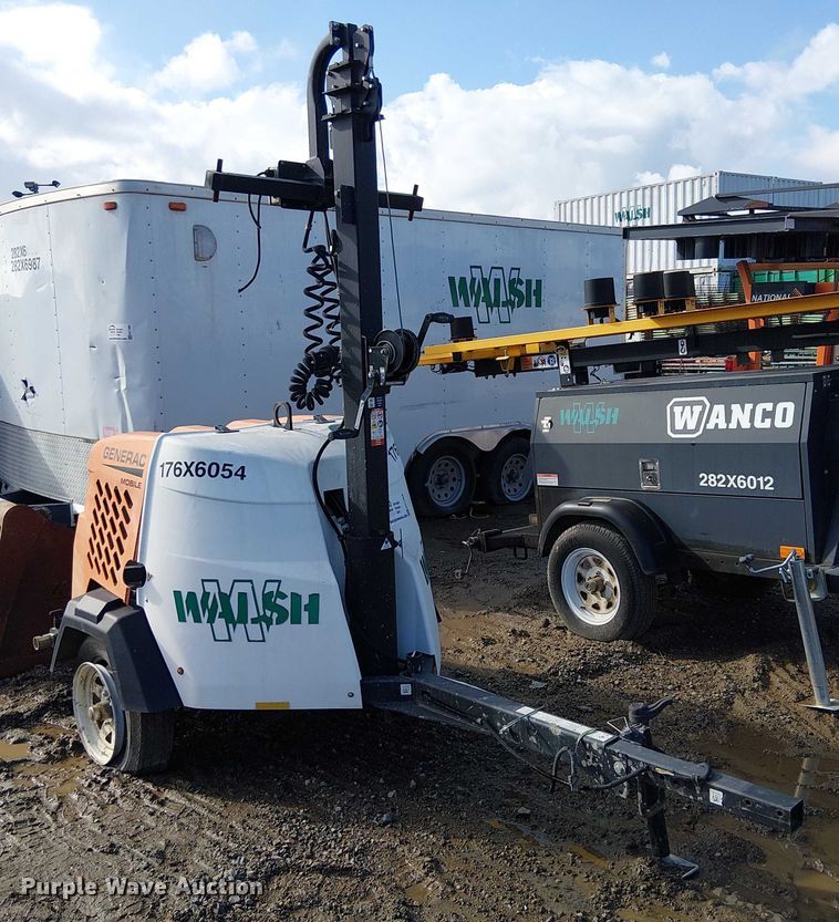 image for item EC1368 2019 Generac MLT6SKDS-STD light plant