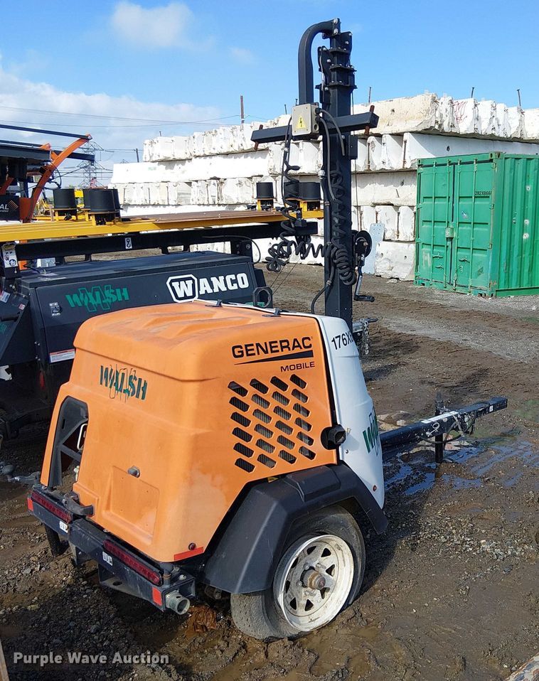 image for item EC1368 2019 Generac MLT6SKDS-STD light plant