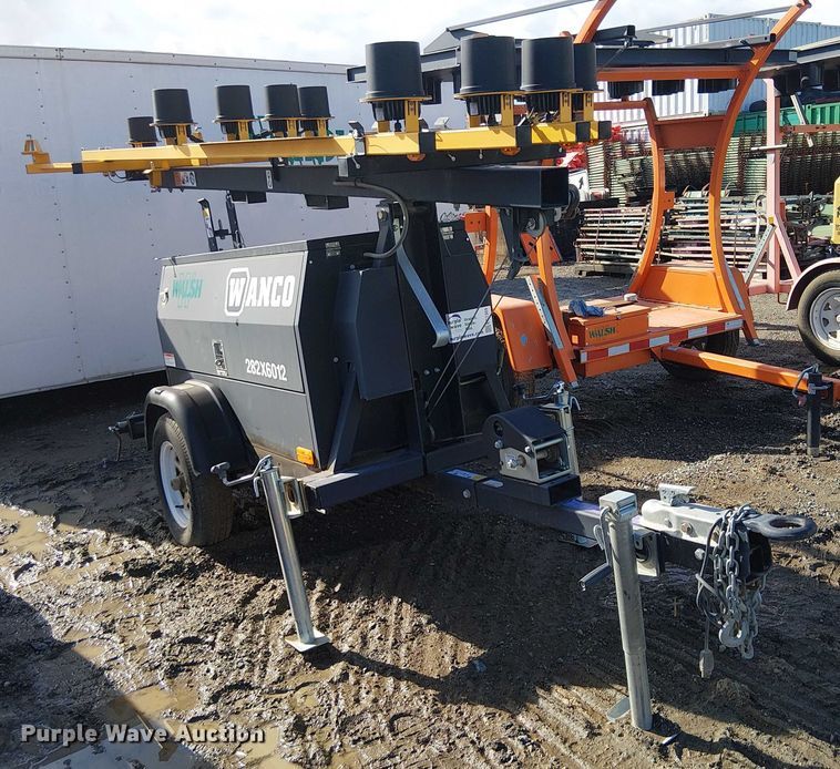 image for item EC1369 2022 Wanco WTRC arrow board trailer