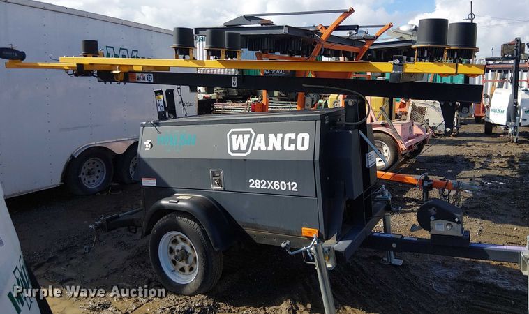 image for item EC1369 2022 Wanco WTRC arrow board trailer