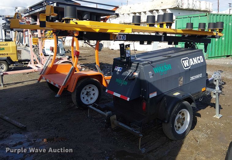 image for item EC1369 2022 Wanco WTRC arrow board trailer