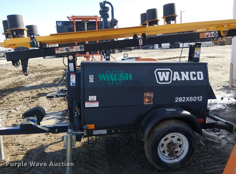 image for item EC1369 2022 Wanco WTRC arrow board trailer