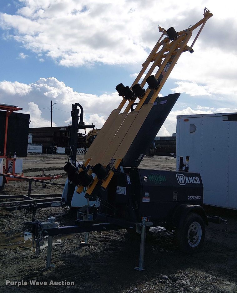 image for item EC1369 2022 Wanco WTRC arrow board trailer