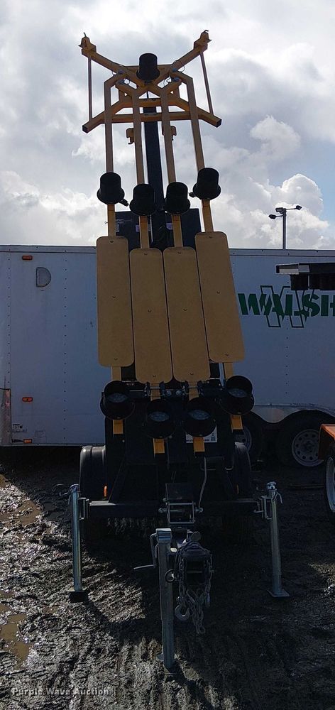 image for item EC1369 2022 Wanco WTRC arrow board trailer